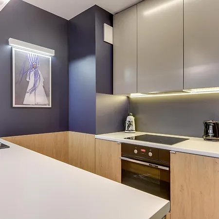 Garnizon With Parking & Balcony Gdańsk